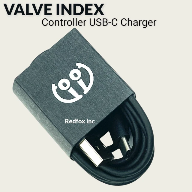 NEW GENUINE VALVE INDEX VR Headset Controller USBC to USB Charging