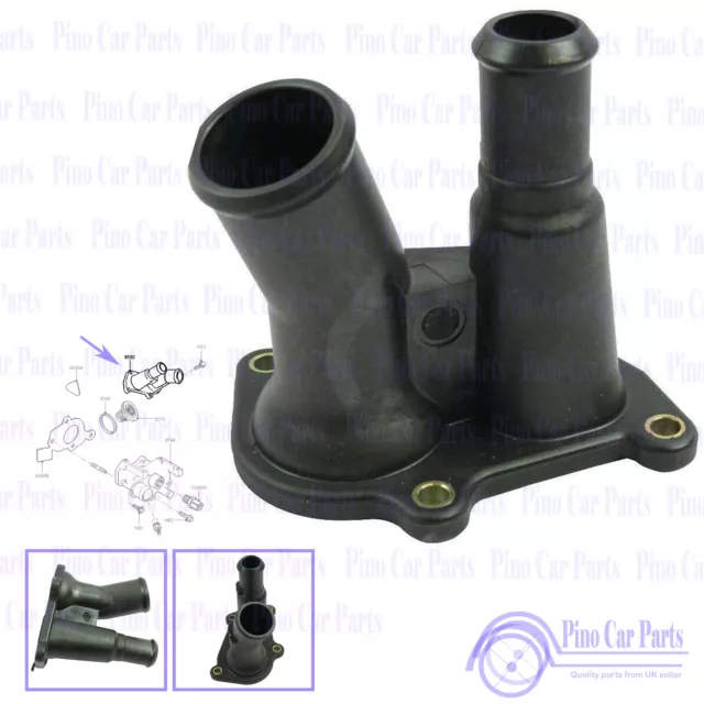 Thermostat Housing Coolant Flange Ford Fiesta Focus Fusion Mondeo C-Max 1707050