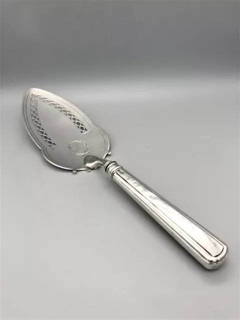 George Iii Sterling Silver Fish Slice, John Emes & Joseph Taconet, London, 1800