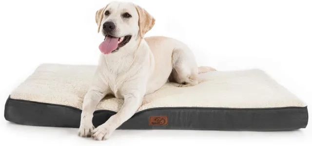 Bedsure Large Orthopedic Foam Dog Bed for Small, Medium, Large and Extra Lar bed