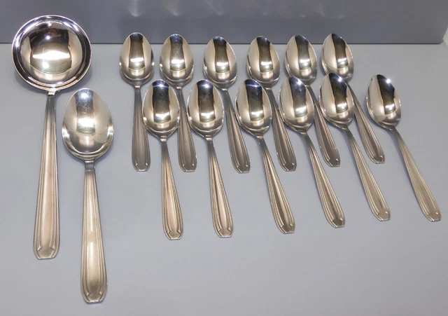 Christofle Rubans, Cuillère Salade Ou Glace Messageries maritimes 24cm