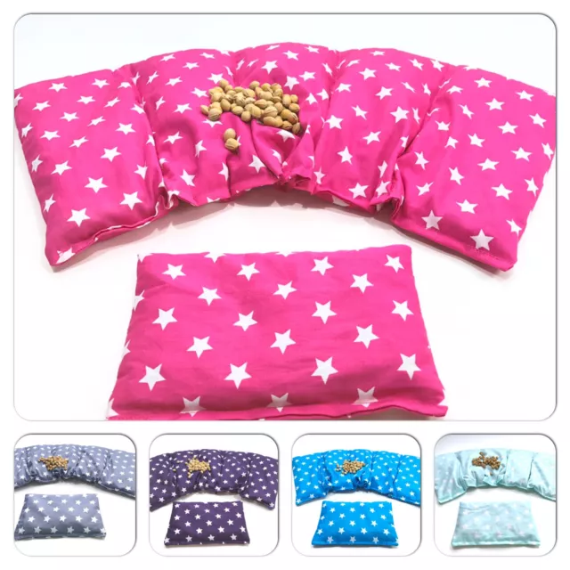 ★ 2 er SET ★ PINK ★ 51 x 21 cm  Kirschkernkissen XXL Körnerkissen  ★
