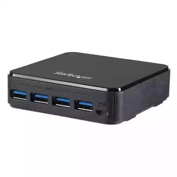 StarTech.com 4 to 4 USB 3.0 Peripheral Sharing Switch 5 Gbit/s Micro-USB Type...