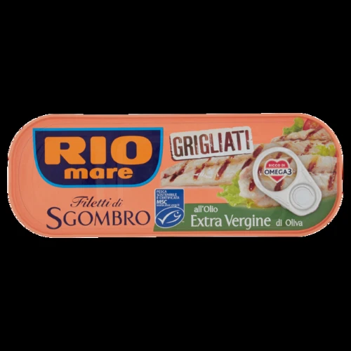 Rio Mare Filetti Di Sgombro Grigliati All'olio Extra Vergine Di Oliva 120gr