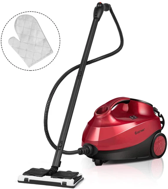 COSTWAY 2000W Multipurpose Steam Cleaner with 19 Accessories, Household Steamer COSTWAY 2000W Multipurpose Steam Cleaner with 19 Accessories, Household Steamer