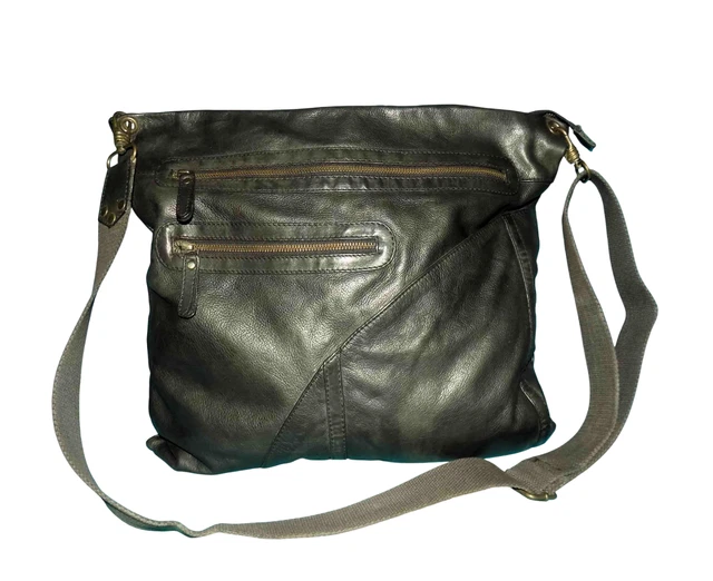 Sac bandoulière en cuir Cerruti Noir en Cuir - 8200988
