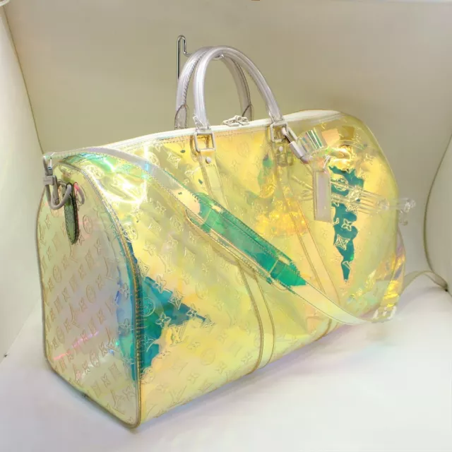 Louis+Vuitton+Virgil+Abloh+Ss19+Keepall+50+Prism+Multi+Colour+Color+M53271  for sale online
