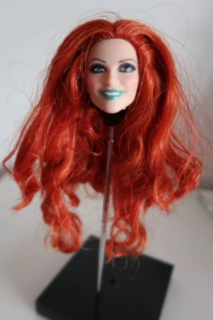 BARBIE MRS WHATSIT Reese Witherspoon Doll s Red Head Only No Body Flaw 20.00 PicClick UK