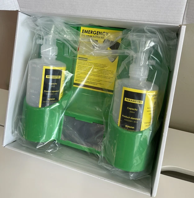 CGOLDENWALL PORTABLE EYE Wash Station Wall Mounted Eyewash Station