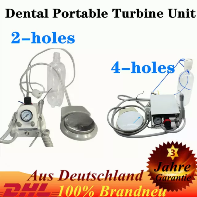 Dental Portable Turbine Unit Turbineneinheit Zahnarzt Portable 2 /4 holes /LOCH