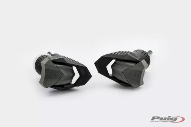 Puig 5698N Sturzpads R19  passend für SUZUKI GSR750 Schwarz