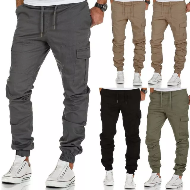 Pantalon De Jogging Décontracté Pour Homme Pantalon De Survêtement Cargo 《