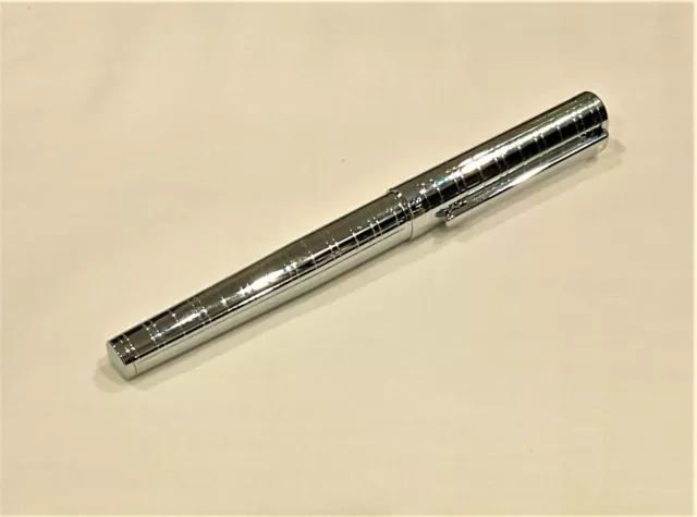 New New Sheaffer Fountain Pen - Intensity - Chrome, F/M/B Nib, with Box