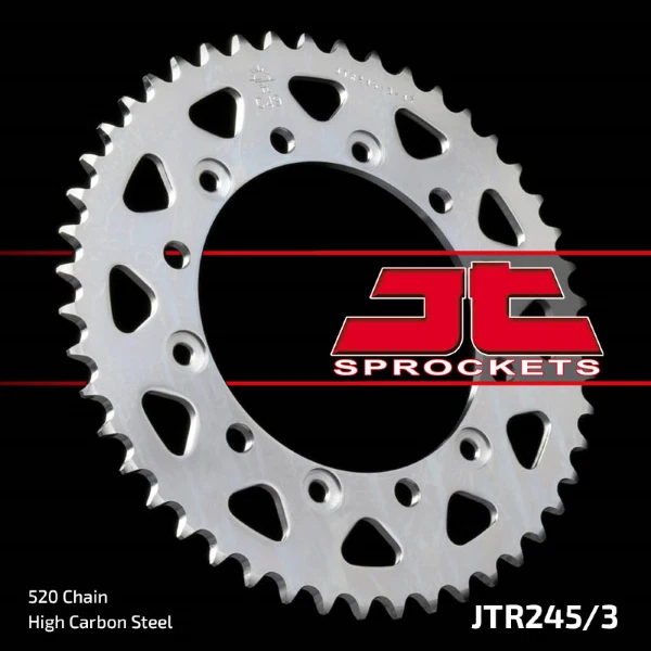 Pignon Dual 45 Dents Pas 520 Bleu ZF Pour KTM 125 Sting (1997-2000) - Neuf D'origine