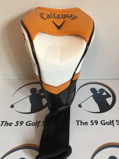 Callaway X2 Hot Driver Golf Club Head Cover - Black Orange - New Only Stored