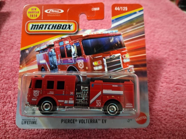 Road Champs 1/43 42016 - Pumper Fire Engine New Orleans - Rouge - Diecast