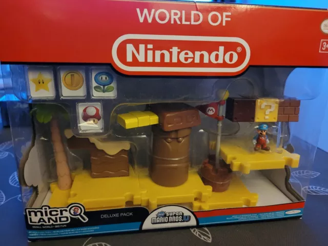 Micro land world of Nintendo new super mario bros U