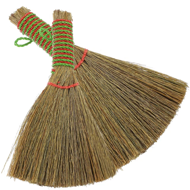 2 PCS KITCHEN Cleaning Broom Chinese Brooms Home Table Large Whisk