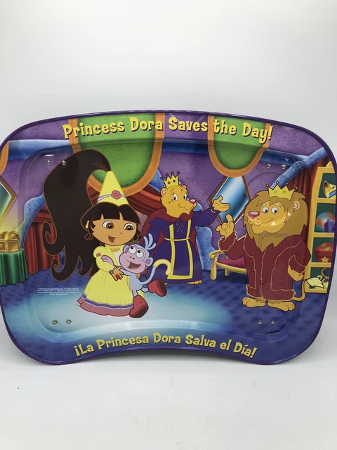 Nickelodeon Dora The Explorer Kids 3-Piece Dinnerware Set - Plates & Bowl, 100% Official