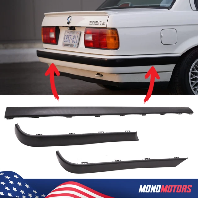 REAR BUMPER TRIM Molding Set For 19881992 Bmw E30 Euro 35 Days Free