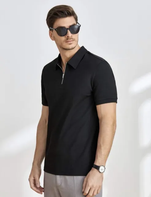 Zara Black Polo Men’s Size L Brand New Condition