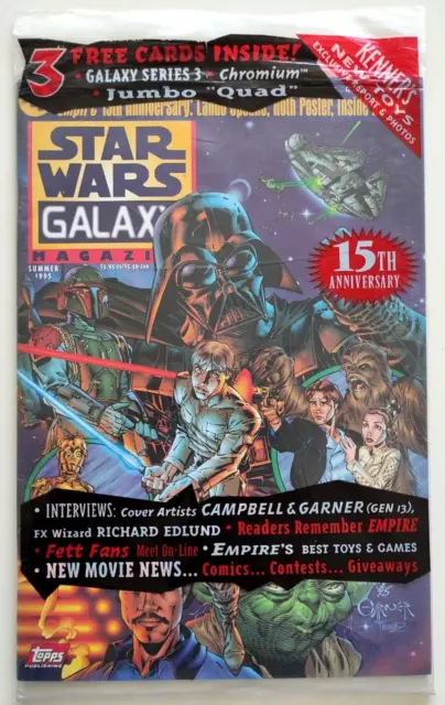 Star Wars Galaxy Magazine #4 1995 Sealed Topps Publishing
