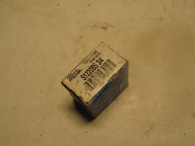 Nib Martin S1220Bs 3/4 12Dp Spur Gear 20 T 14.5Pa 1.667 Pd 3/4" B0Re A0094