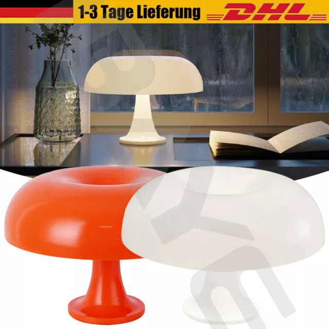 Modern Pilzlampe 70er Minimalistisch Mushroom Retro Lampe Designer Vintage Tisch