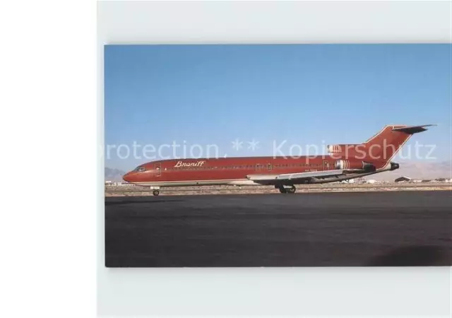 72229018 Flugzeuge Zivil Braniff International Boeing 727-227 Flugzeuge Zivil