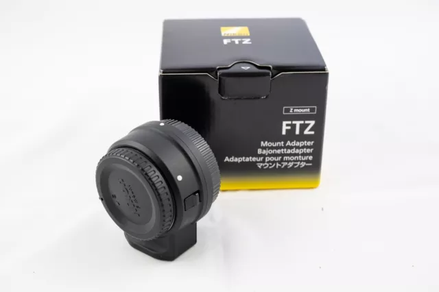 Nikon Mount Adapter FTZ for F-Mount Lens to Nikon Z Mirrorless Camera - Mint
