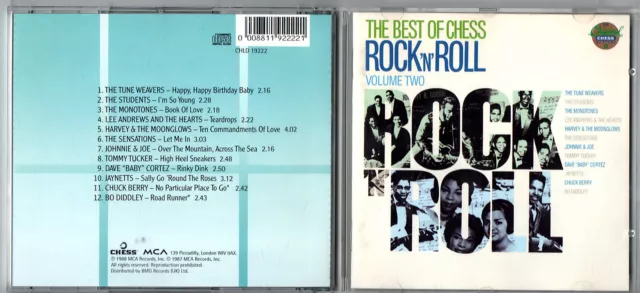 THE BEST OF CHESS  Volume 2 - Rock 'n' Roll - 1988 CD Album    *FREE UK POSTAGE*