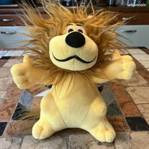 Peluche Lion Mascotte LCL Tour De France 2017 - Maillot Jaune - Cyclisme
