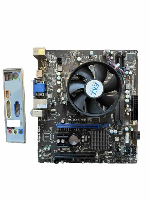 MSI H61M-E23 (B3)  MS-7680 VER:2 LGA 1155 Micro ATX Motherboard DDR3, HDMI