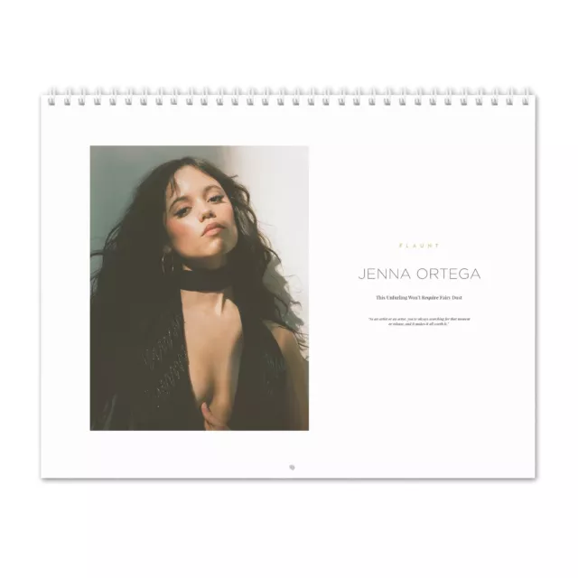 Jenna Ortega - Flaunt Wall Calendar