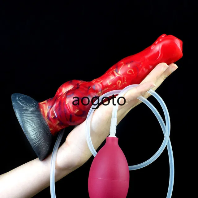 Squeeze Squirting Alien Penis Dildo Ejaculating Water Cock Masturbator Sex Toy Picclick