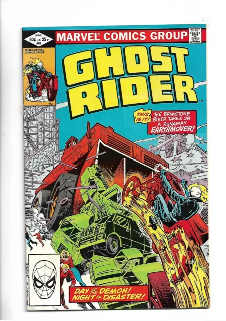 Marvel comics - Ghost Rider Vol.1 #69  (Jun'82)  Very Fine