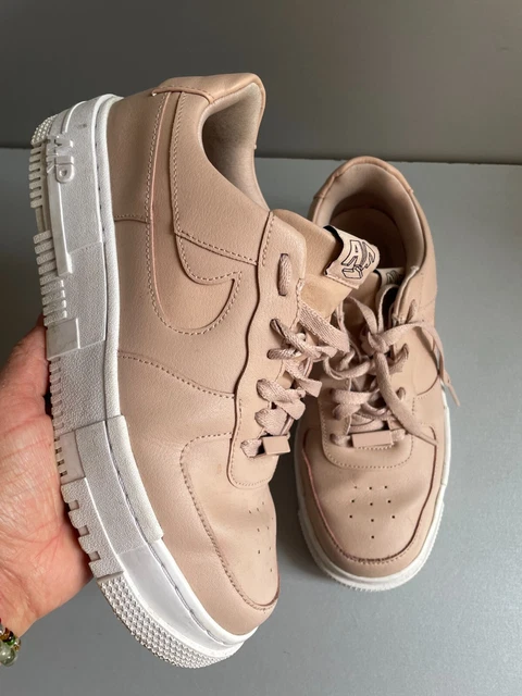 NIKE AIR FORCE 1 Low Pixel Particle beige suola grossa scarpe da ginnastica uk 6 eur 40 EUR 35 46 PicClick IT