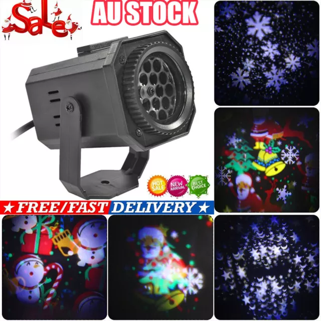 Christmas Holiday LED Laser Light Projector House Landscape NEW WR