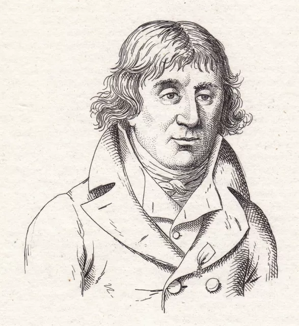 19th century portrait of Pierre Daunou Boulogne sur Mer politician archivist deputy