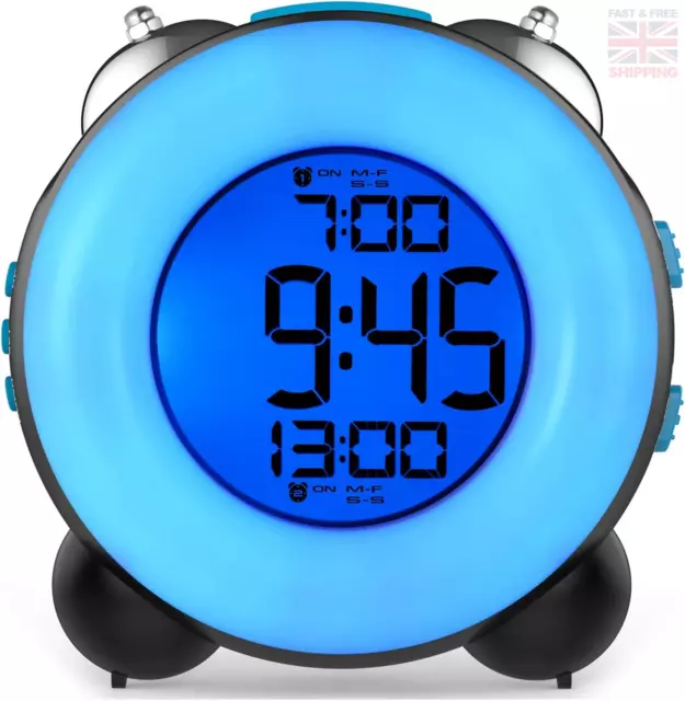 Banne Bon Loud Alarm Clock for Heavy Sleepers with Optional Alarm Dual Alarm