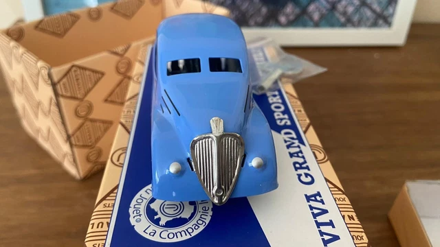 Jouet Ancien Renault Viva Grand Sport CIJ – Tôle, Mécanique, Fabrication Française, Occasion