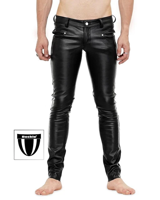 Bockle® 60tis STRETCH Pants Lamb Herren Echtleder Lamm Stertch Lederhose Tube
