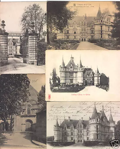 AZAY LE RIDEAU (DEP.37) 250 Postcards pre-1940 (L5948)