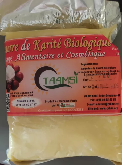 Beurre de karité brut biologique et équitable Burkina Faso I Terra Etica