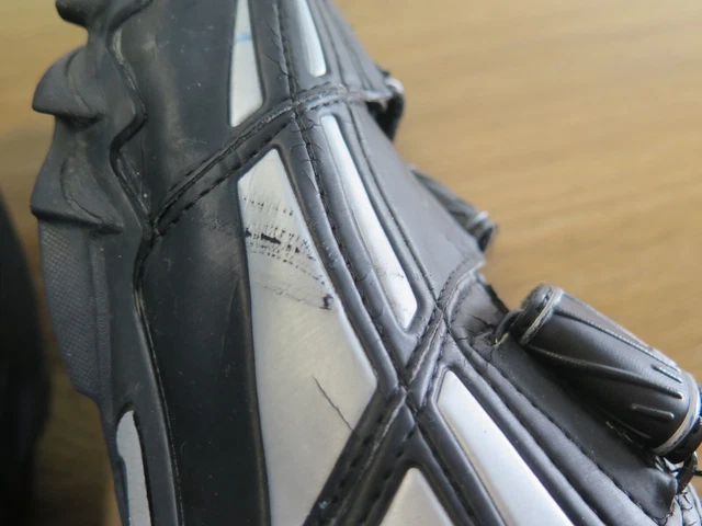 BLACK/SILVER SHIMANO SH-M121G SPD CYCLING SHOES (no cleats!)  MEN UK SIZE 11 10