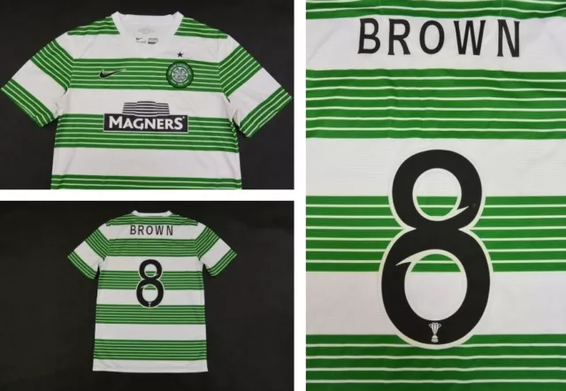 1888-2013 Nike Celtic FC Glasgow Home Football Shirt SIZE S (adults)  MEN'S