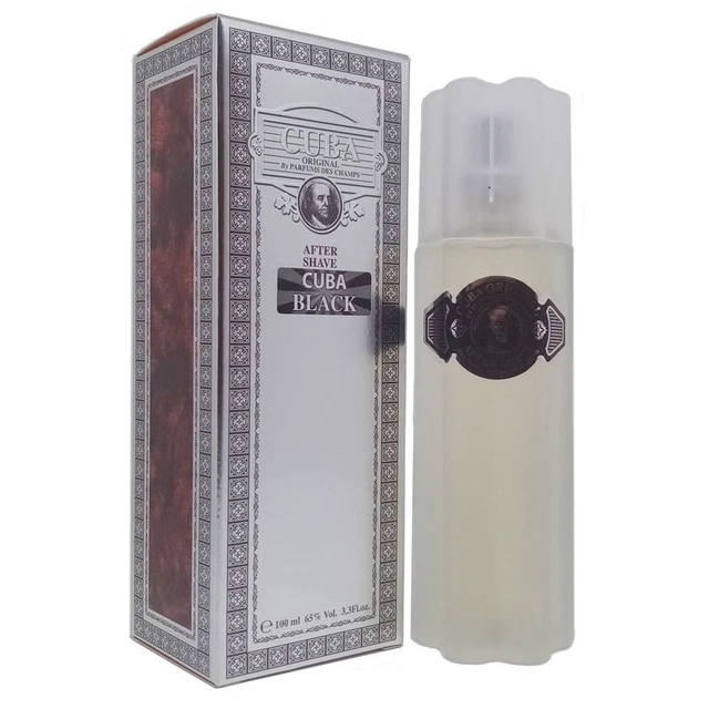 Cuba Original Black dopobarba after shave rinfresca/allevia rossori spray 100ml