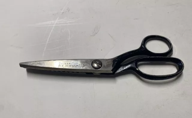 Vintage Deluxe KLEENCUT Pinking Shears Scissors Sewing Crafts  7" long