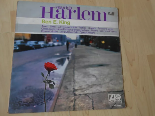 Ben E. King ‎  Spanish Harlem  1967 Vinyl LP Atlantic