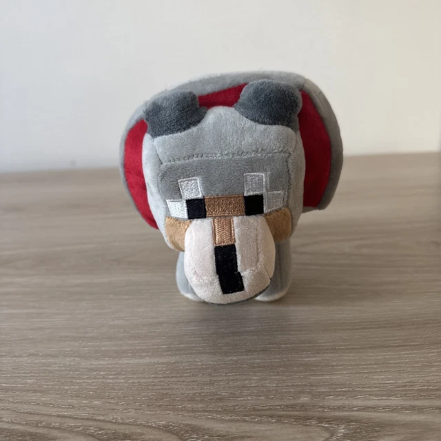 BIG WOLF MINECRAFT Mojang Plush Doll Soft Stuffed Animal Toy Kids £10. ...